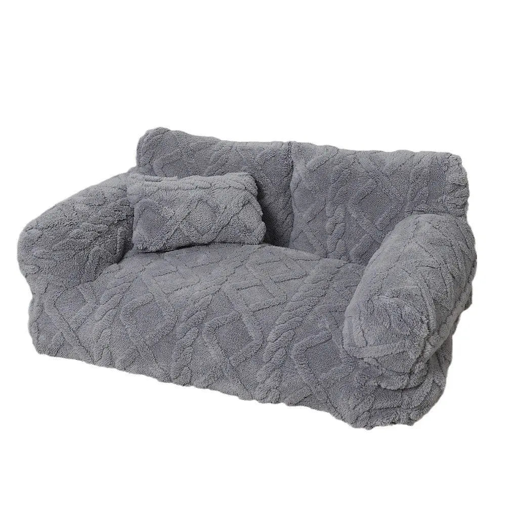 PawRelax™ Plush Bed 🐾 — Soft, Secure & Anxiety-Reducing CJDropshipping