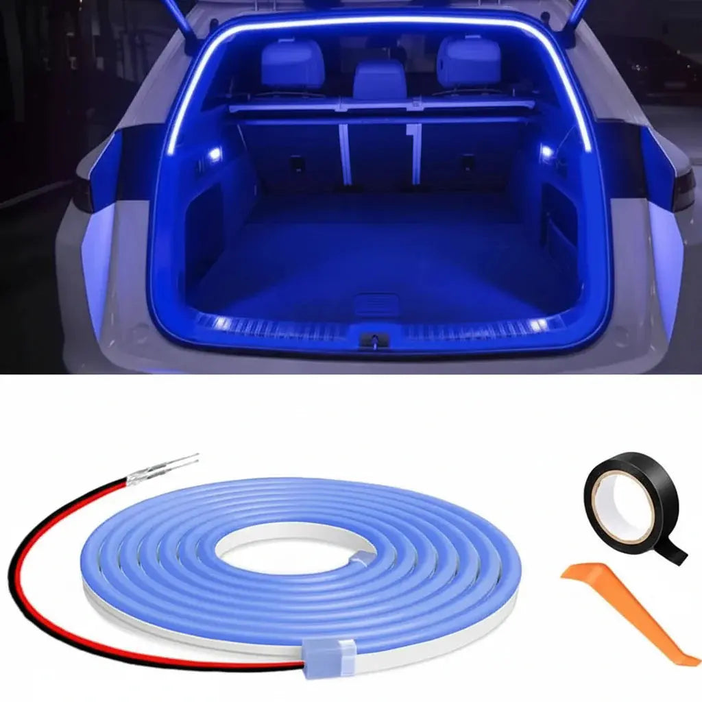Automatic LED Car Trunk Light Strip for Cargo Area Lighting LUMERIS Store