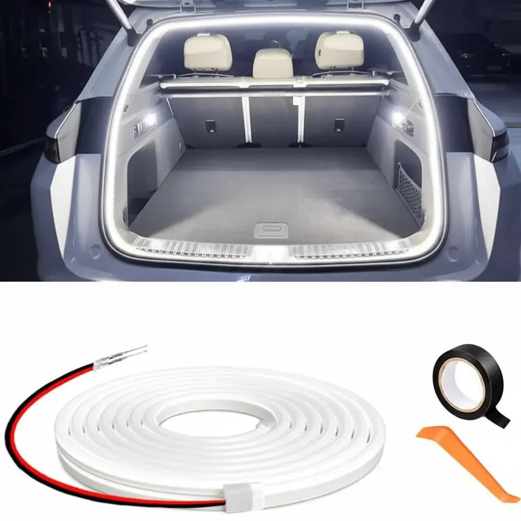 Automatic LED Car Trunk Light Strip for Cargo Area Lighting LUMERIS Store
