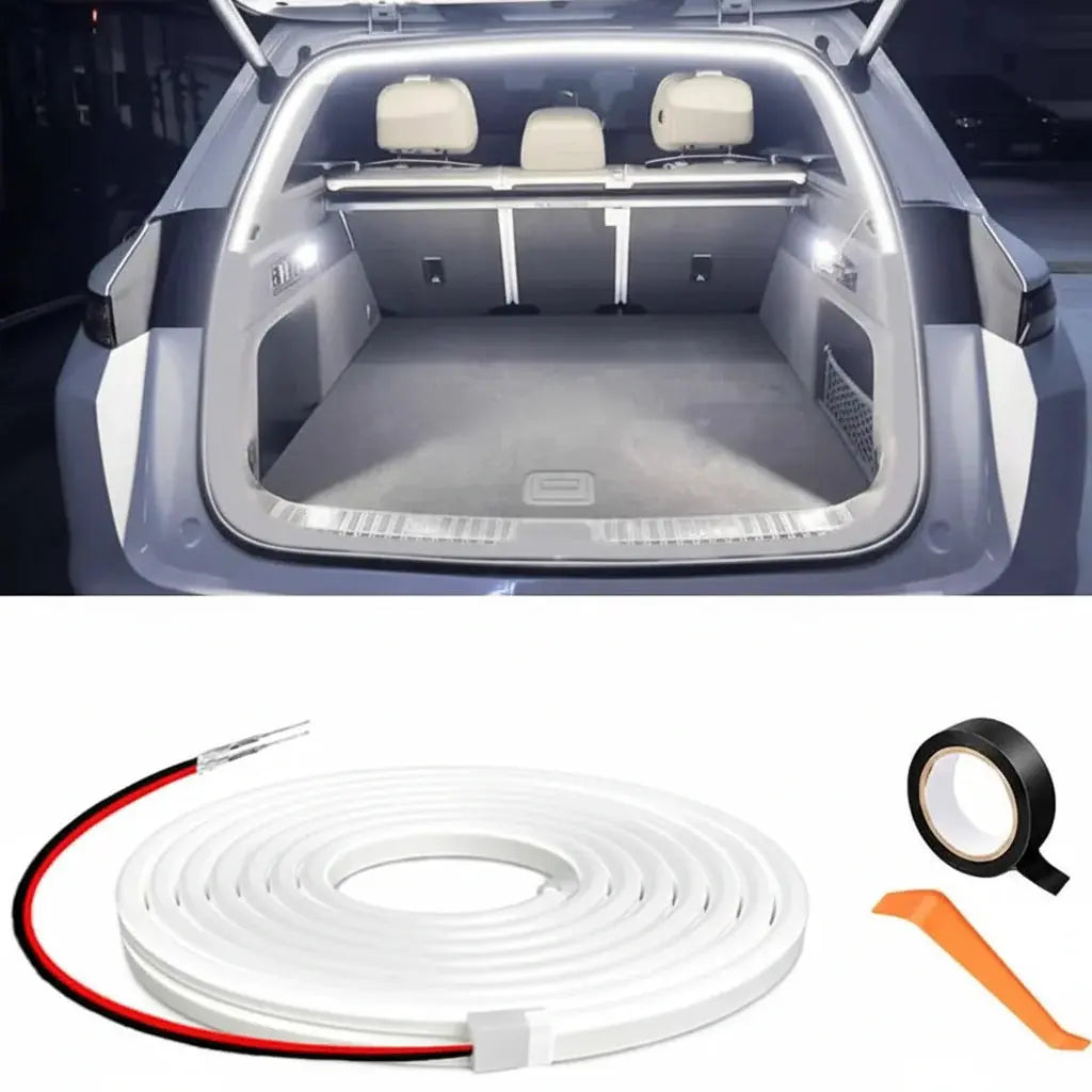 Automatic LED Car Trunk Light Strip for Cargo Area Lighting LUMERIS Store