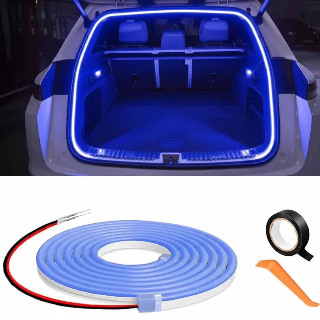 Automatic LED Car Trunk Light Strip for Cargo Area Lighting LUMERIS Store