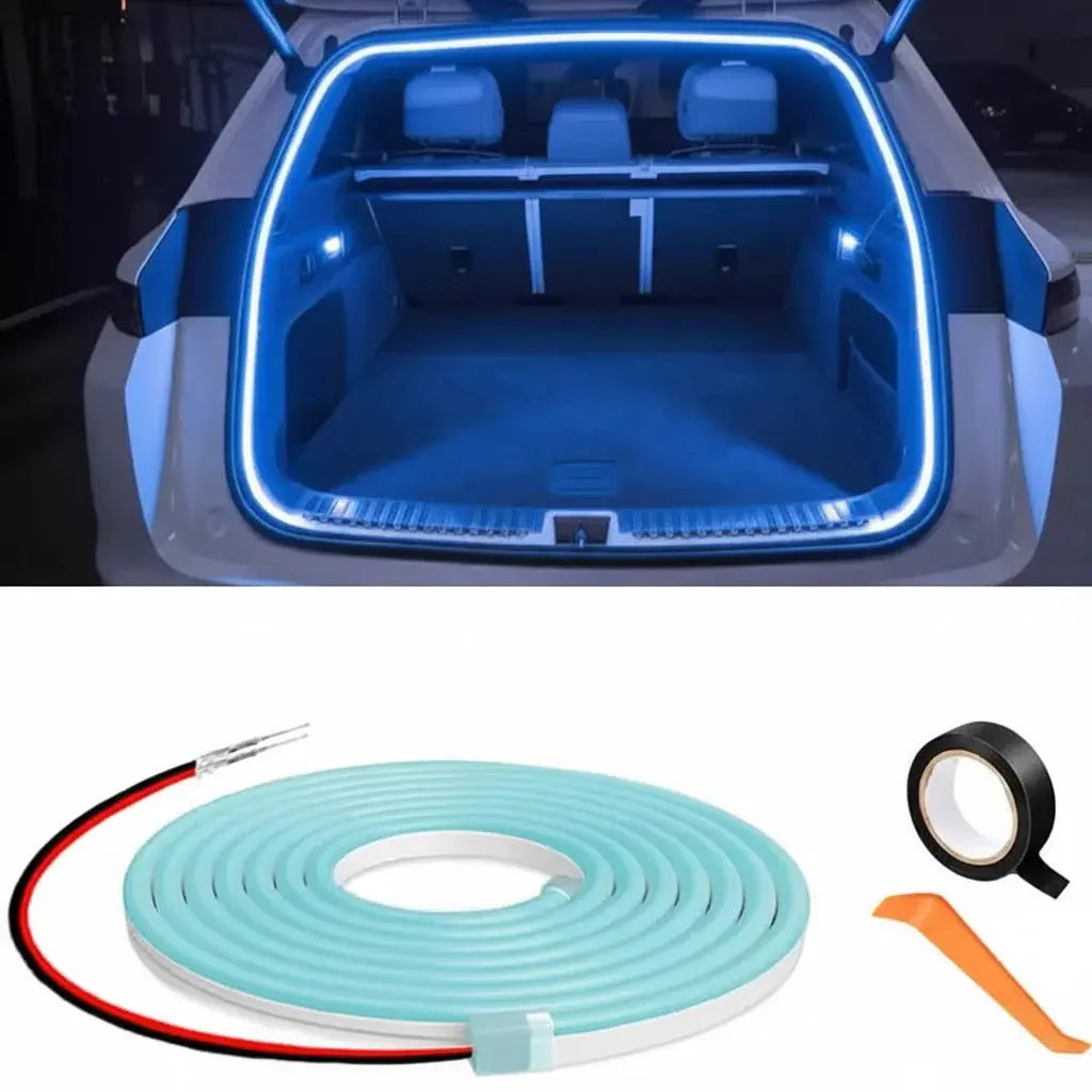 Automatic LED Car Trunk Light Strip for Cargo Area Lighting LUMERIS Store
