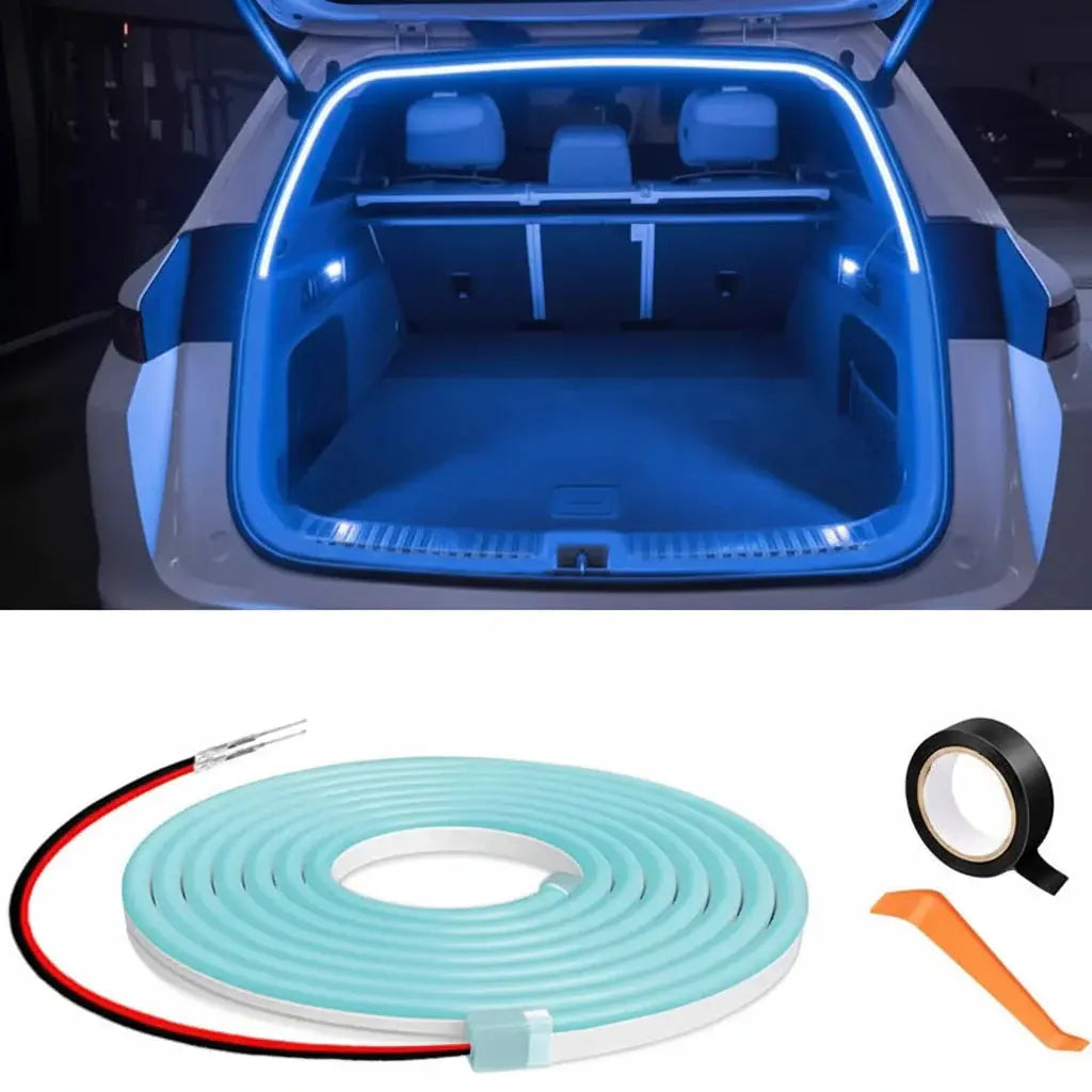 Automatic LED Car Trunk Light Strip for Cargo Area Lighting LUMERIS Store