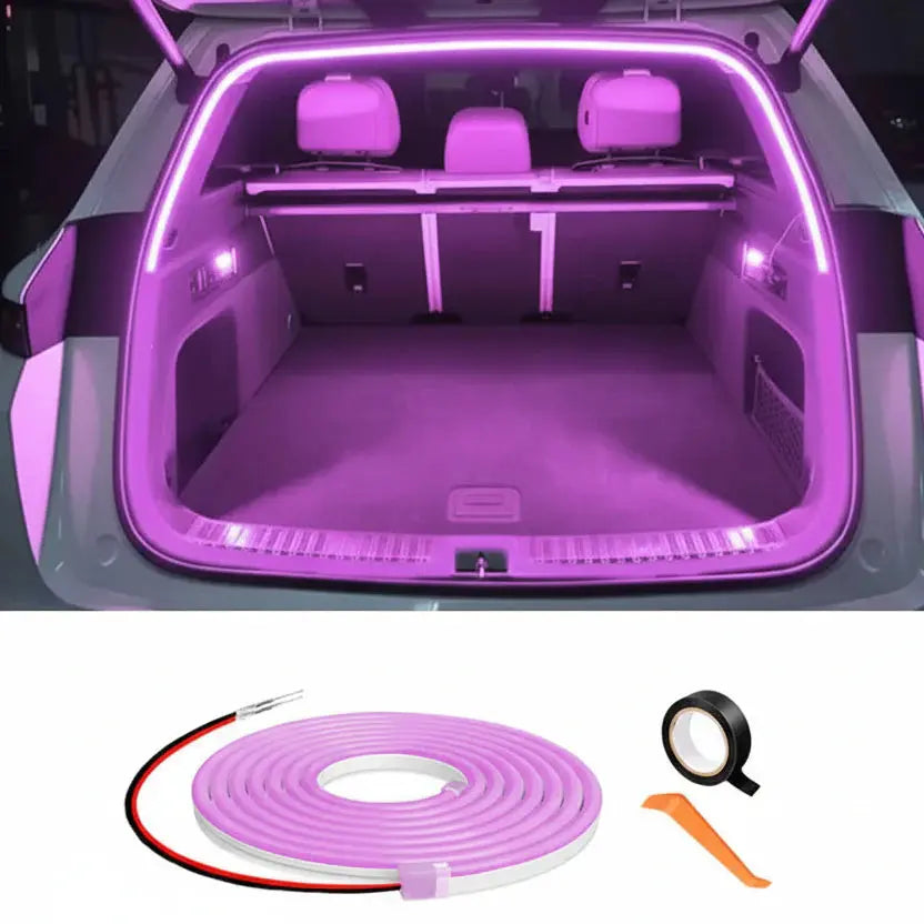 Automatic LED Car Trunk Light Strip for Cargo Area Lighting LUMERIS Store