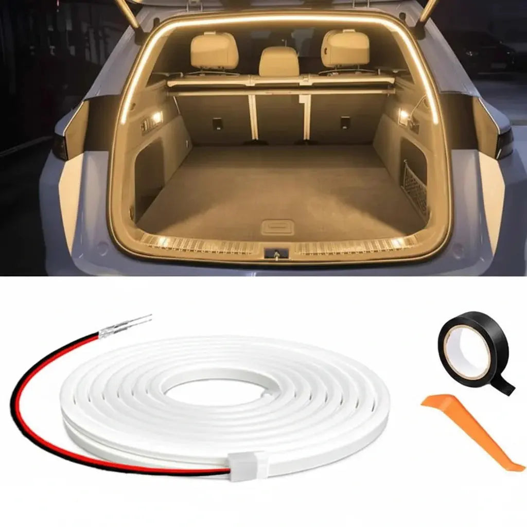 Automatic LED Car Trunk Light Strip for Cargo Area Lighting LUMERIS Store