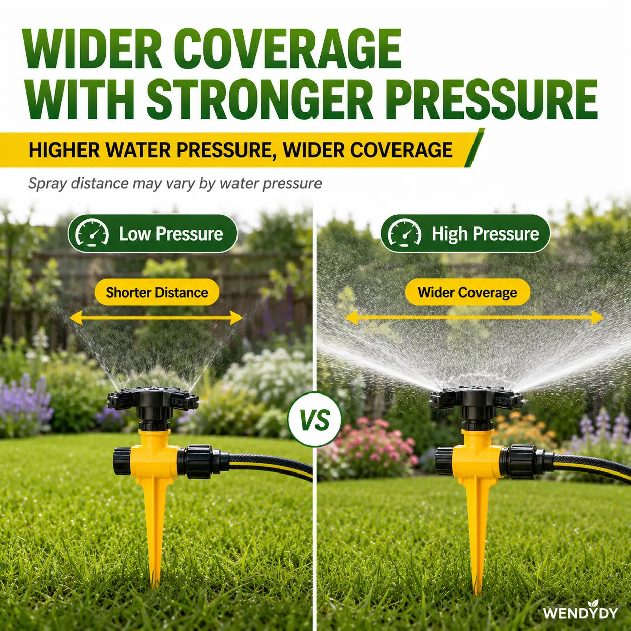 🏡BUY 1 GET 1 FREE✨360° Rotation Auto Irrigation System Garden Lawn Sprinkler Patio Kiivora
