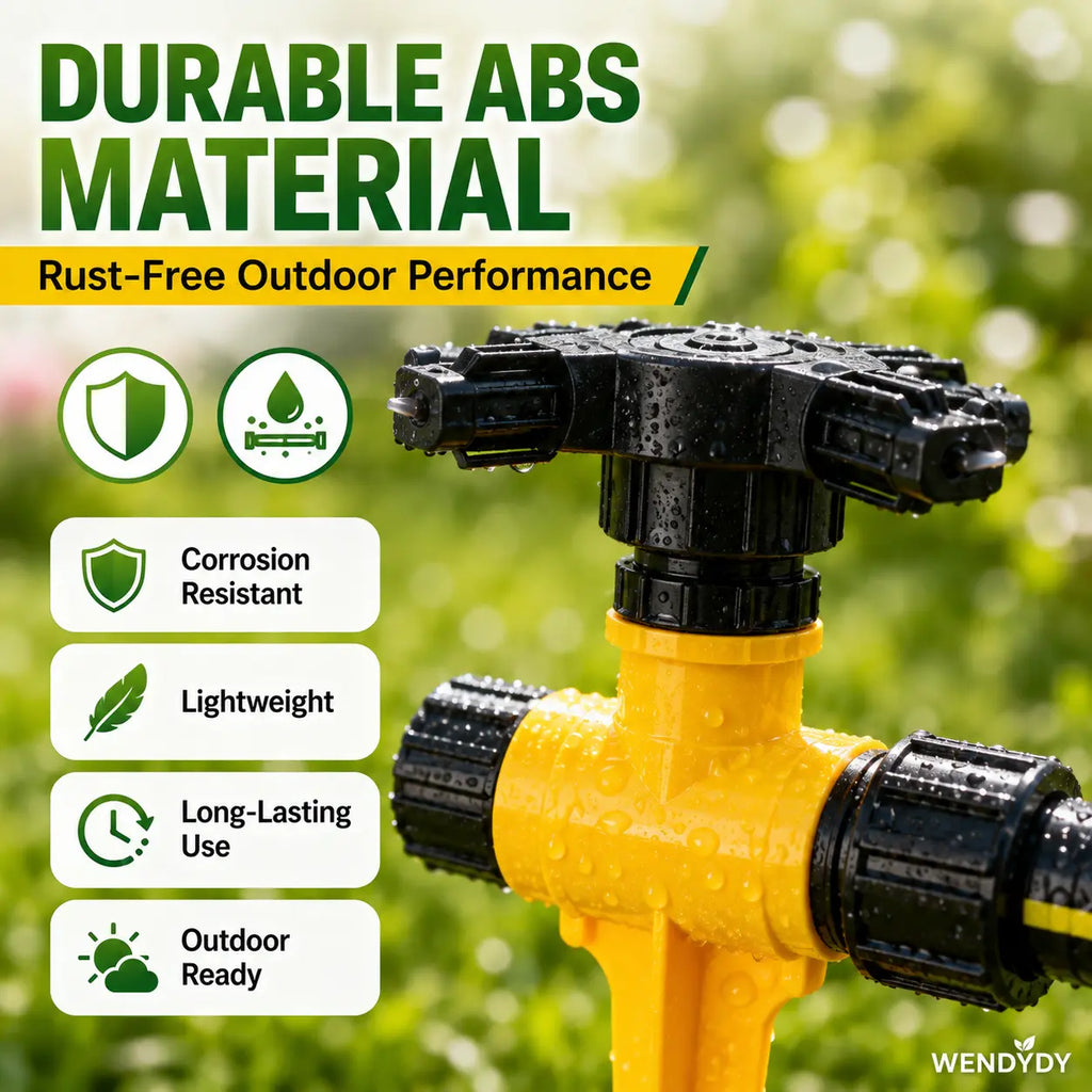 🏡BUY 1 GET 1 FREE✨360° Rotation Auto Irrigation System Garden Lawn Sprinkler Patio Kiivora
