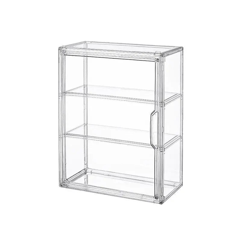 Blind Box Storage Display Box Bubble Mart Labubu Figure Storage Desktop Dust-Proof Transparent Acrylic Display Cabinet Kiivora