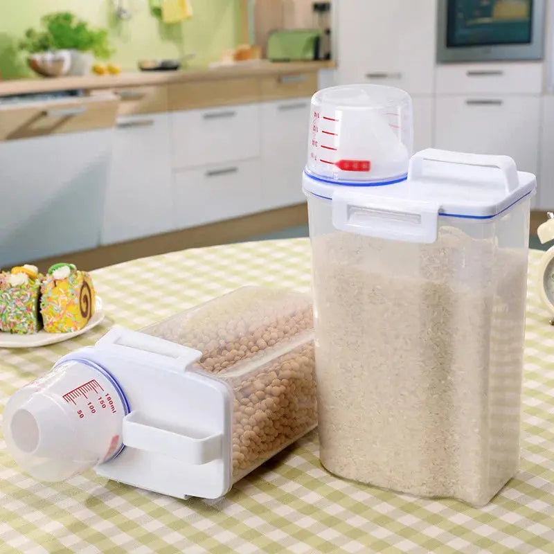 Airtight Pet Food Storage Container – Large-Capacity Kibble Bin Pet Lovely Life Store