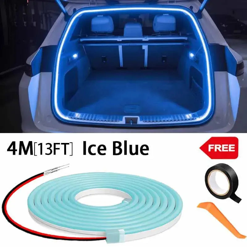 Automatic LED Car Trunk Light Strip for Cargo Area Lighting LUMERIS Store