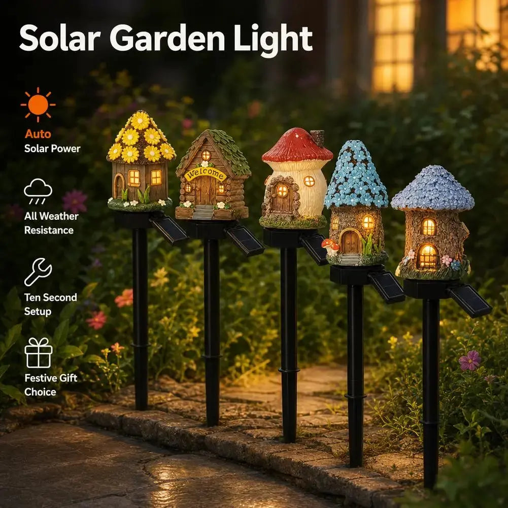 FairyNest™ Solar Cottage 🧚🌞 — Enchant Your Garden Day & Night Shop1104993029 Store