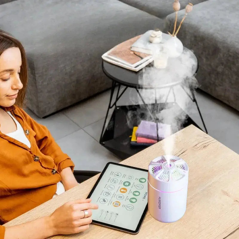 AirMist Mini Humidifier — 180ml USB Aromatherapy Diffuser Stone's Store