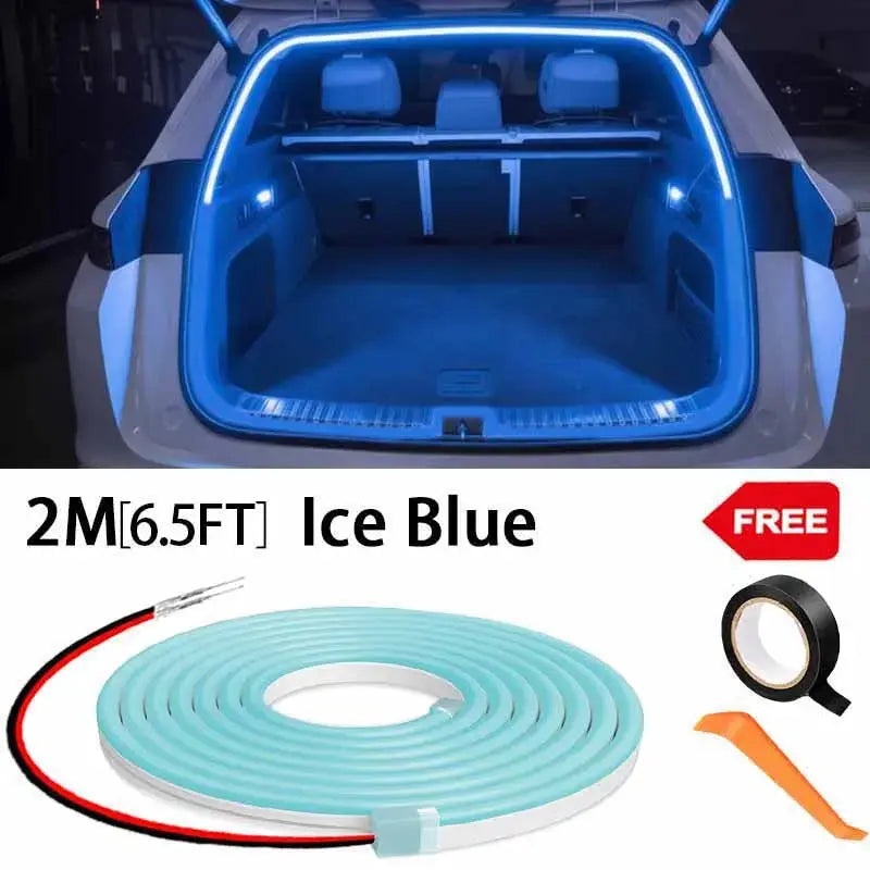 Automatic LED Car Trunk Light Strip for Cargo Area Lighting LUMERIS Store