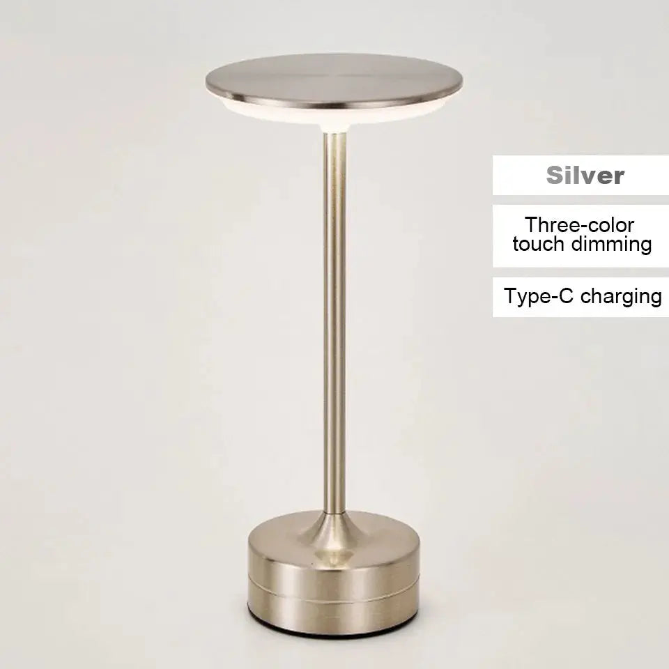 Touch LED Table Lamp – USB Rechargeable Portable Night Light for Bedroom, Hotel, Reading Shop1105024050 Store