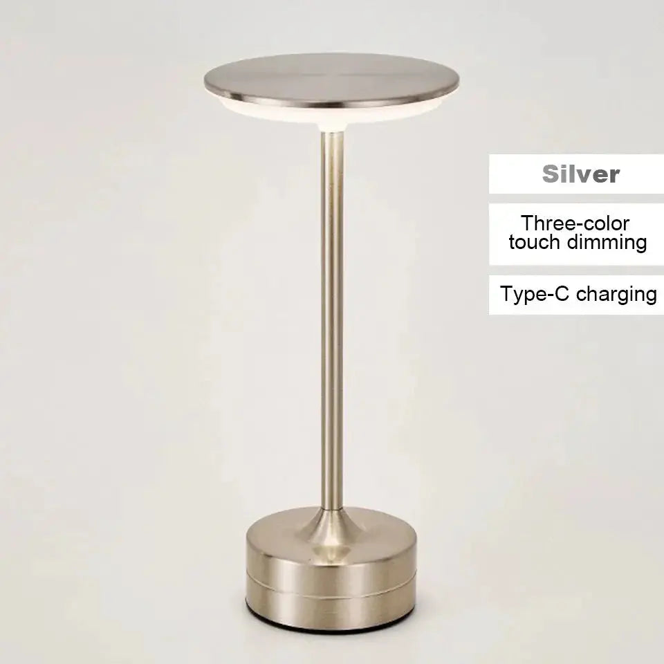 Touch LED Table Lamp – USB Rechargeable Portable Night Light for Bedroom, Hotel, Reading Shop1105024050 Store