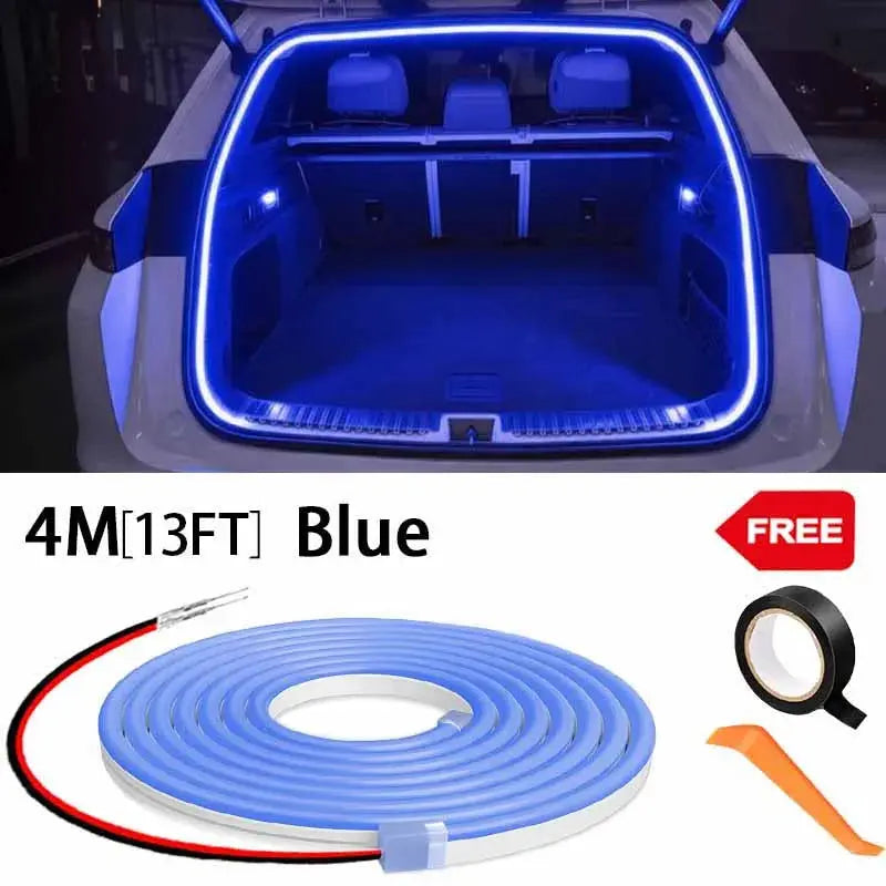 Automatic LED Car Trunk Light Strip for Cargo Area Lighting LUMERIS Store