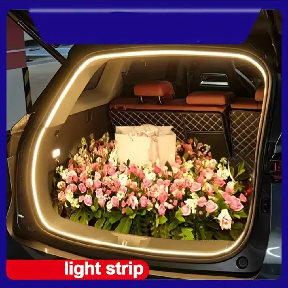Automatic LED Car Trunk Light Strip for Cargo Area Lighting LUMERIS Store