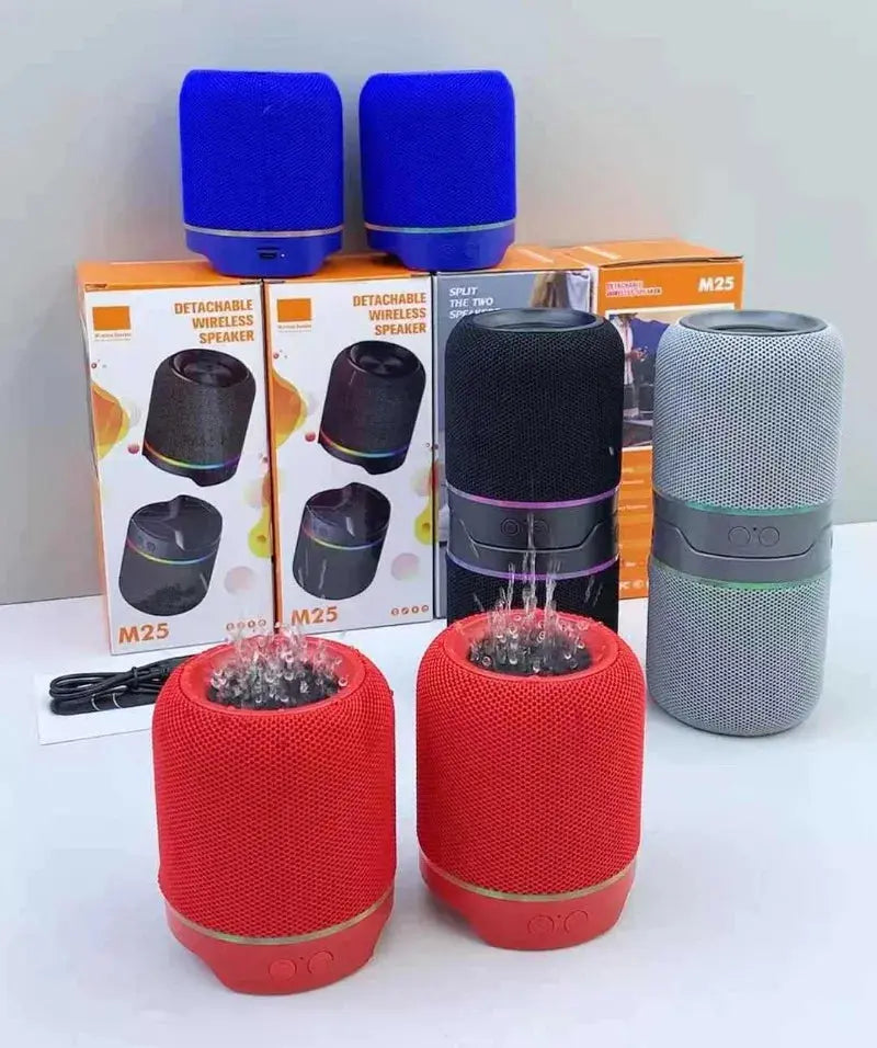 SplitSound™ Bluetooth Speaker 🔊✨ — Magnetic 2-in-1 Stereo Power Laikle 3C Store