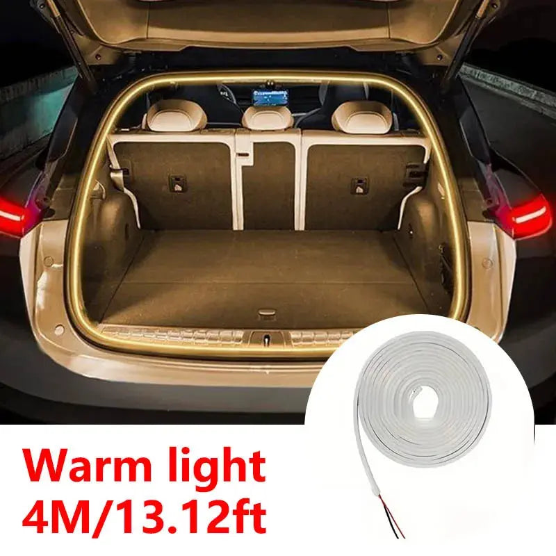 Automatic LED Car Trunk Light Strip for Cargo Area Lighting LUMERIS Store
