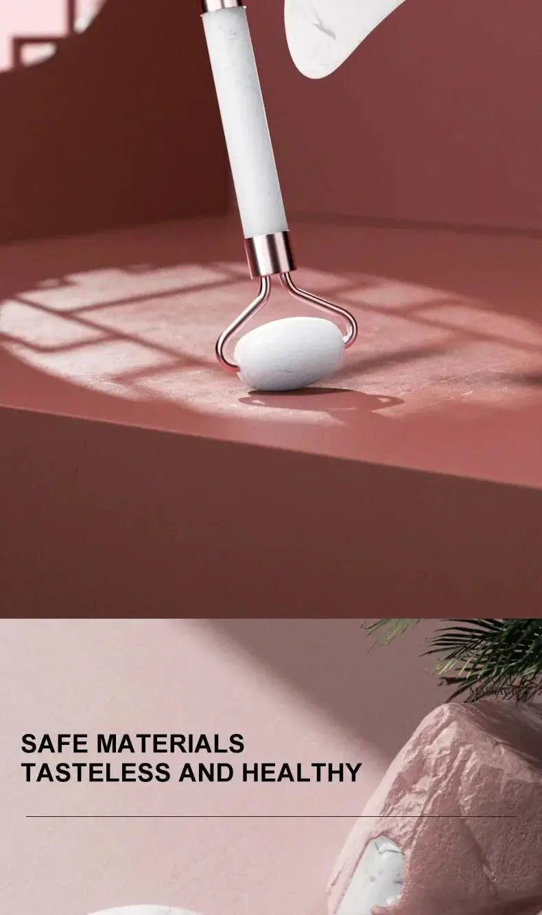 Resin Facial Massage Roller for Face,Neck,Eyes Stone's Store