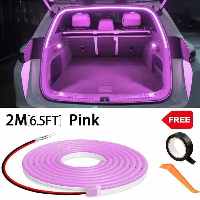 Automatic LED Car Trunk Light Strip for Cargo Area Lighting LUMERIS Store