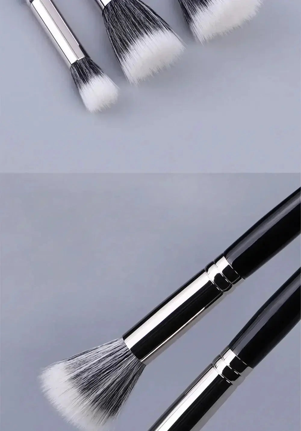 Pointillator brush Blush brush Pure wool flat head Cangzhou makeup brush Soft bristle wooden handle Beauty tool SASA Makeup Store