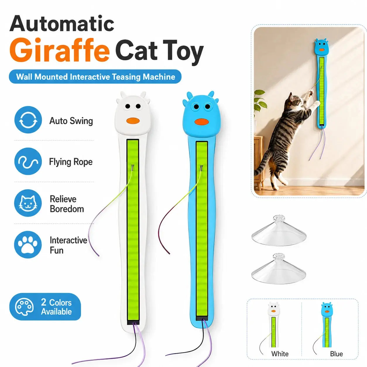 PurrChase™ Cat Toy 🐱🎉 — Endless Fun, Happy Cats JAYSUING Beauty Health Store