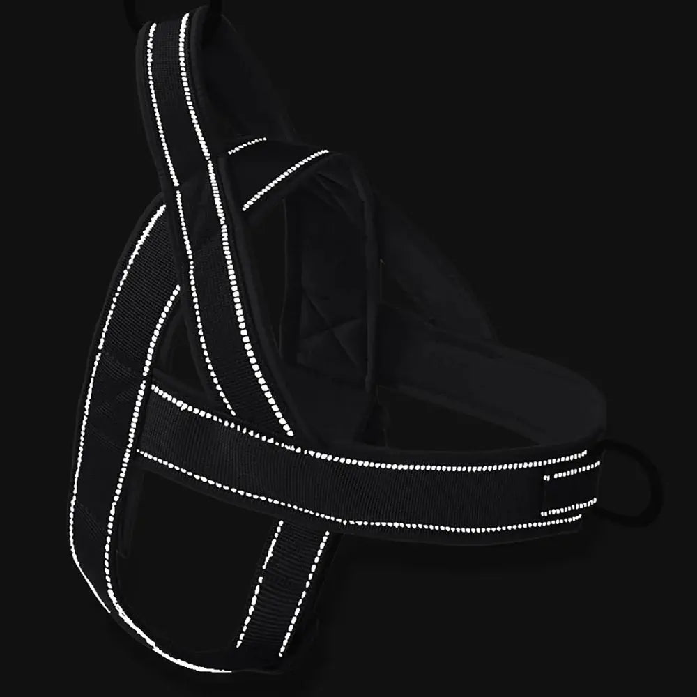 Tactical Anti-Pull Dog Harness - 1000D Nylon Adjustable for Large Dogs Stone's Store