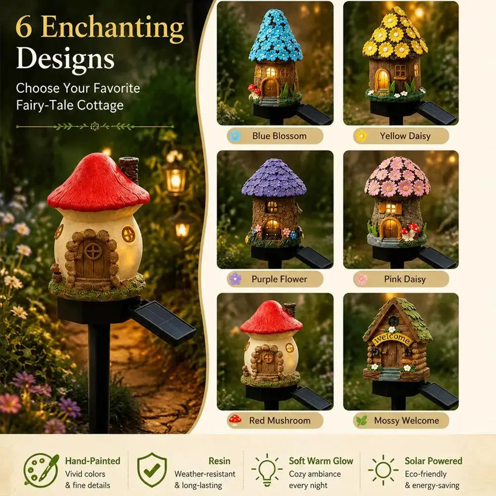 FairyNest™ Solar Cottage 🧚🌞 — Enchant Your Garden Day & Night Shop1104993029 Store