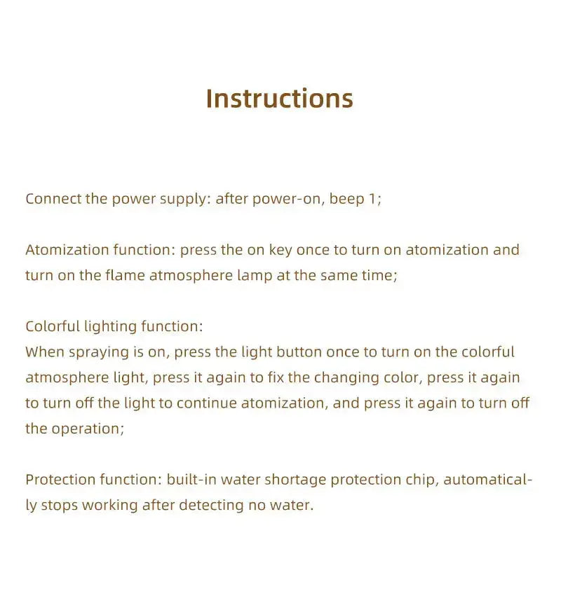 Aromatherapy Diffuser with Flame Effect, Essential Oil Diffuser and Cool Mist Humidifier, Silent Humidifier for Home and Bedroom To-Be-Better Store
