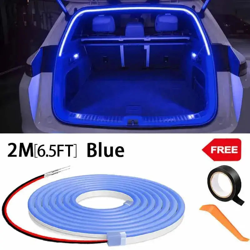 Automatic LED Car Trunk Light Strip for Cargo Area Lighting LUMERIS Store