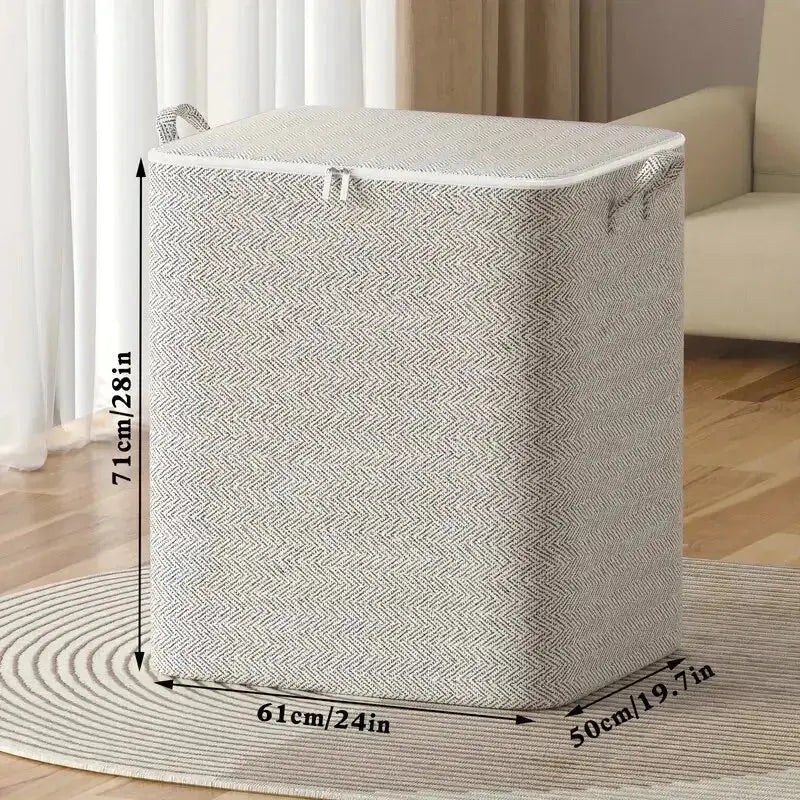 Large Capacity Storage Bag Non-woven Fabric Quilt and Clothing Organizer Mingyu Bag Store
