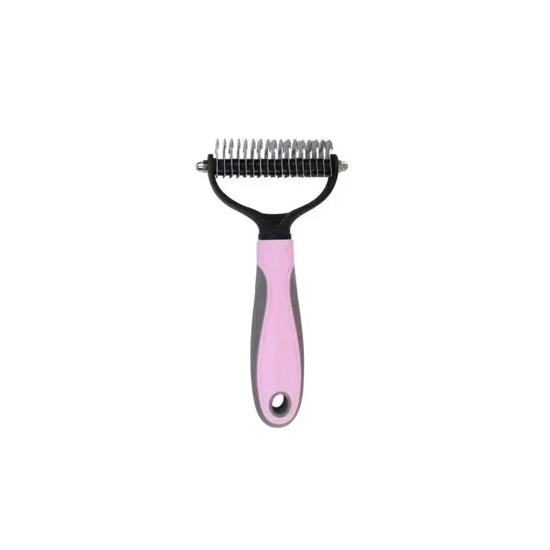 Double Sided Pet Grooming Comb Dogs And Cats Hair Remover Stone's Store