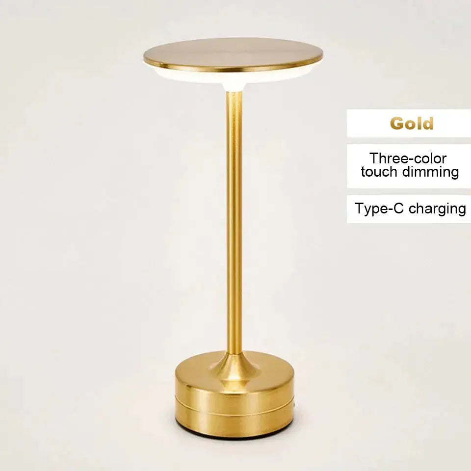 Touch LED Table Lamp – USB Rechargeable Portable Night Light for Bedroom, Hotel, Reading Shop1105024050 Store