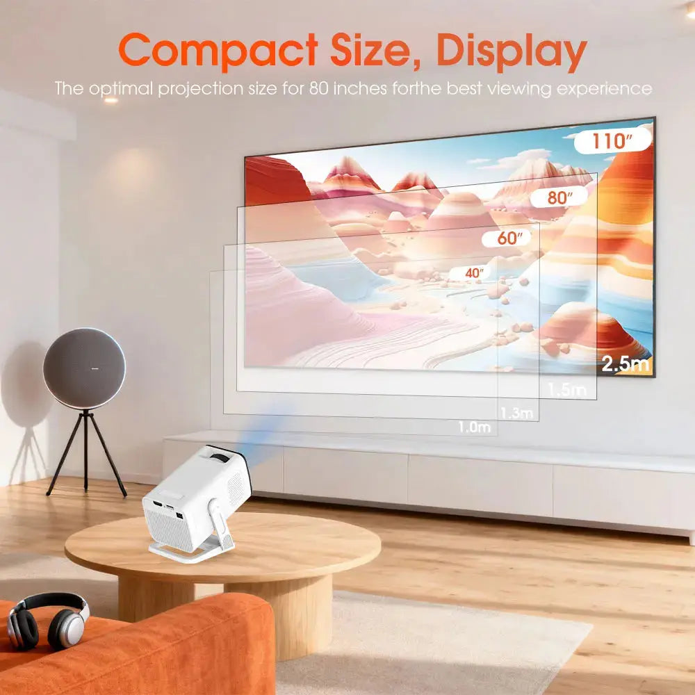 CinePocket™ Mini Projector 🎬✨ — Big-Screen Entertainment Anywhere Kixin Official Store