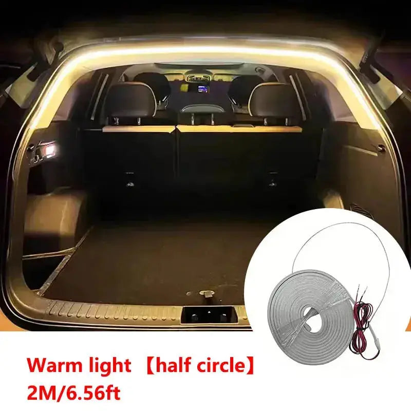 Automatic LED Car Trunk Light Strip for Cargo Area Lighting LUMERIS Store