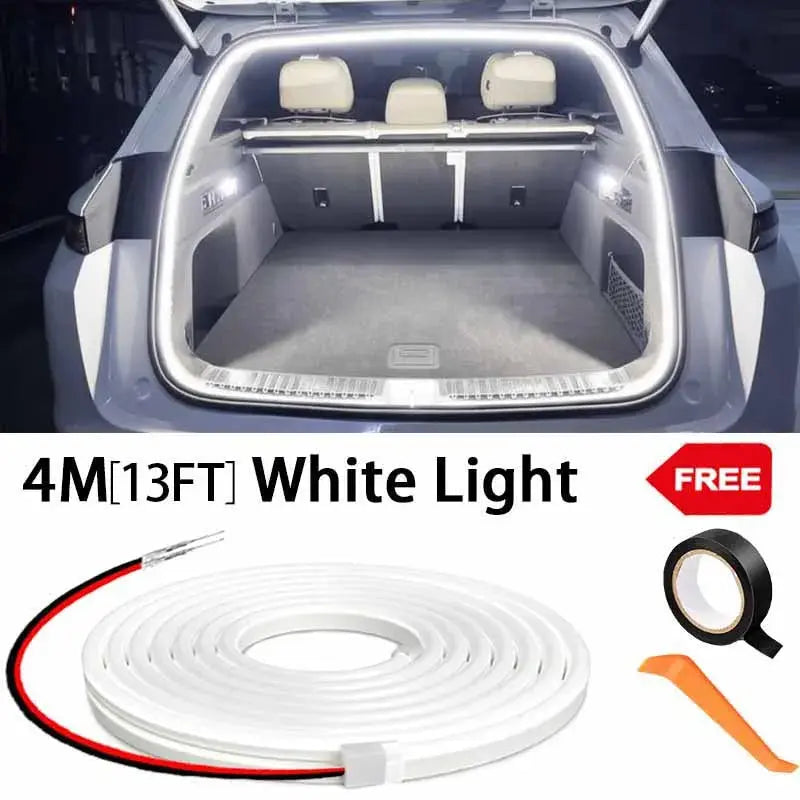 Automatic LED Car Trunk Light Strip for Cargo Area Lighting LUMERIS Store
