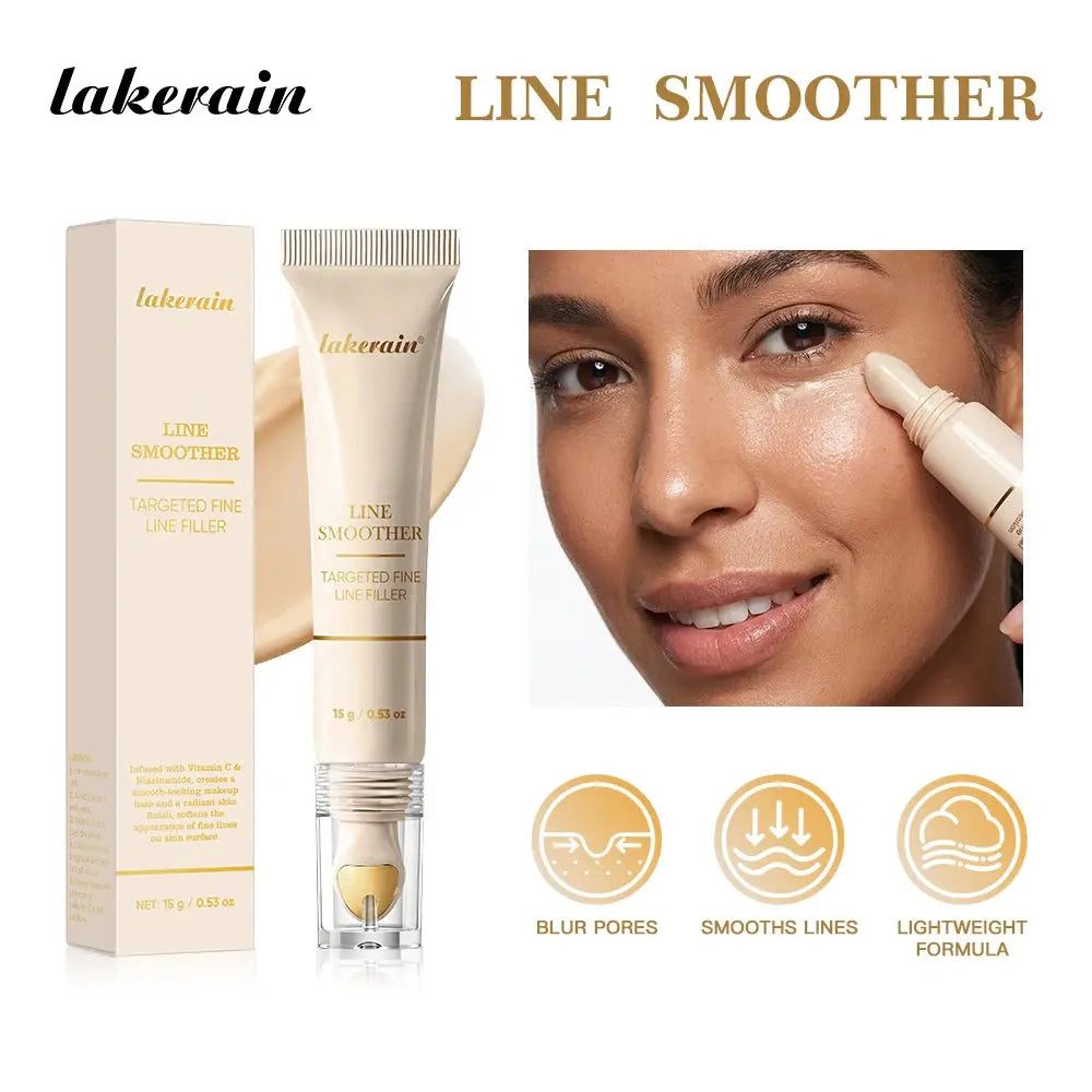 LineLess™ Smoothing Primer 💖 — Blur Wrinkles, Flawless Base Lakerain Makeup Store