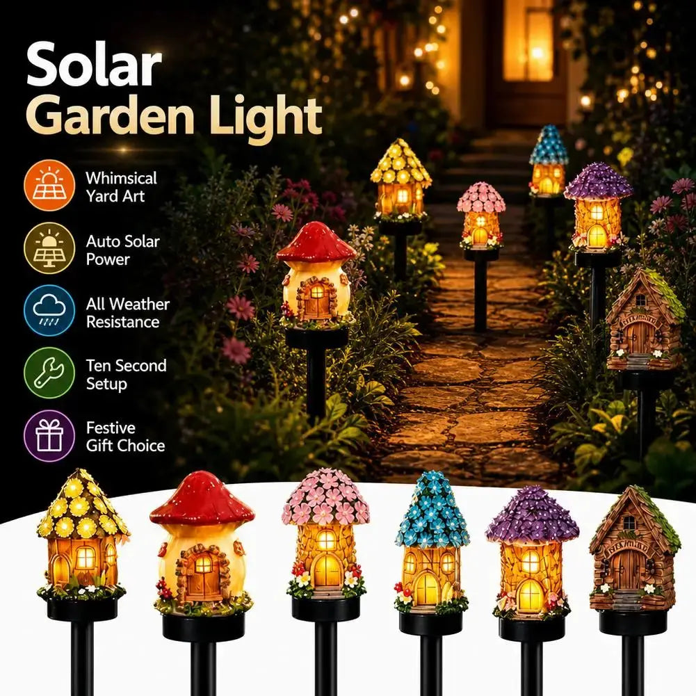 FairyNest™ Solar Cottage 🧚🌞 — Enchant Your Garden Day & Night Shop1104993029 Store